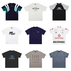 BALENCIAGA Summer fashion trend versatile T-shirt-2014