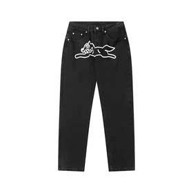 American high street hip hop flying dog print straight jeans for men (6 styles)-2497