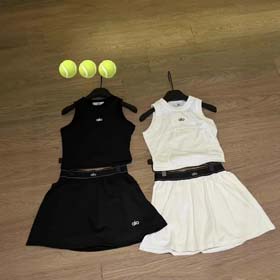 ALO 25 new quick-drying fishbone vest tennis skirt slim sports suit-2575