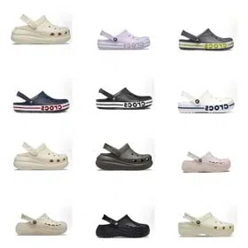 Crocs classic outdoor non-slip and deodorant couple beach shoes hole shoes sandals-2718  