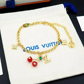 Louis Vuitton LV Cherry Letter Floral Bracelet-3815  